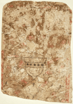 Fragmento uno de un naipe egipcio de El Cairo (Egipto), principios del siglo XIII; actualmente resguardado en el Museo de Arte de Dallas, Colección Keir. © 2021 Museo de Arte de Dallas.